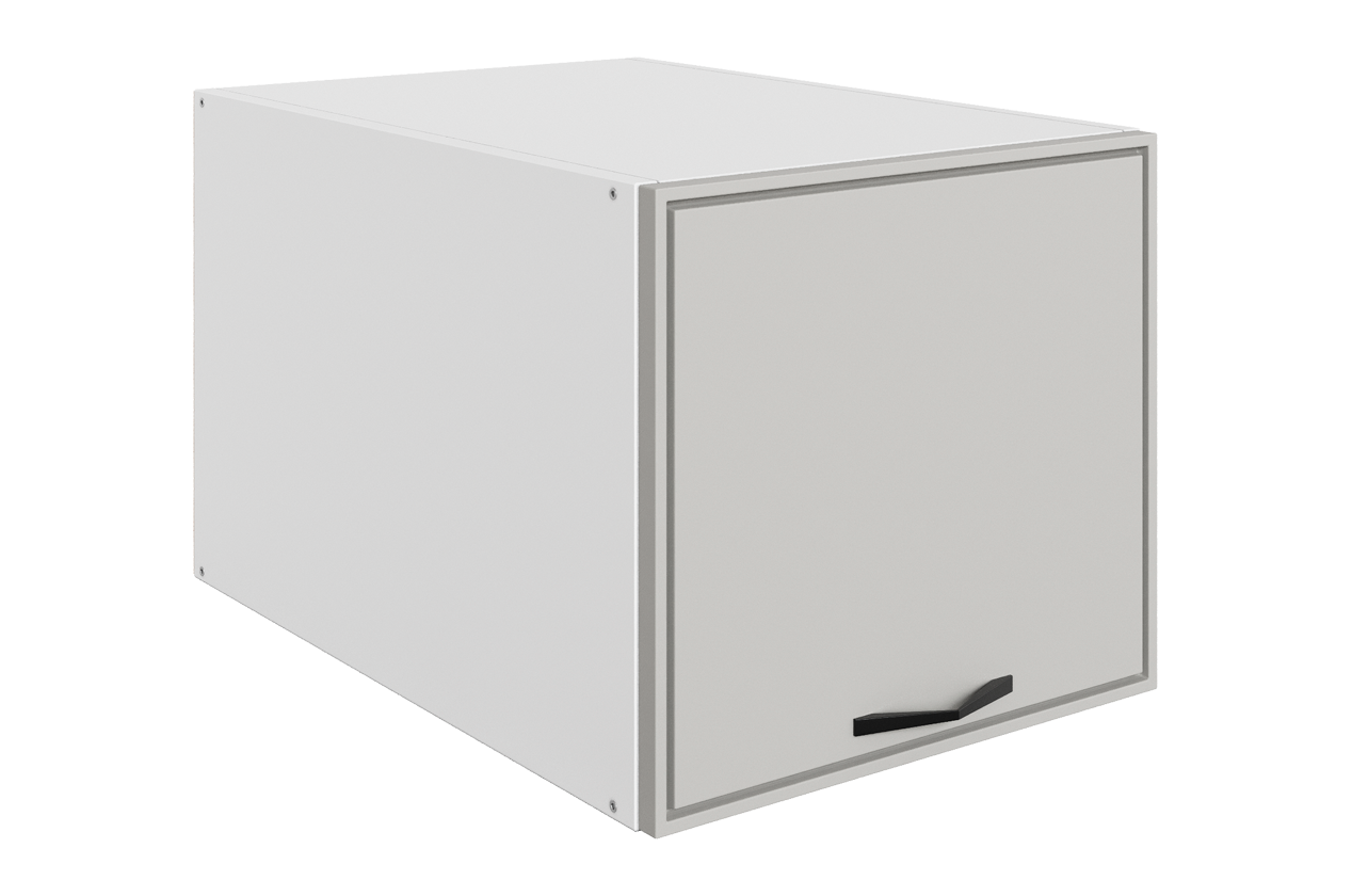 Монако Шкаф навесной антресоль L400 H360 (1 дв. гориз.)