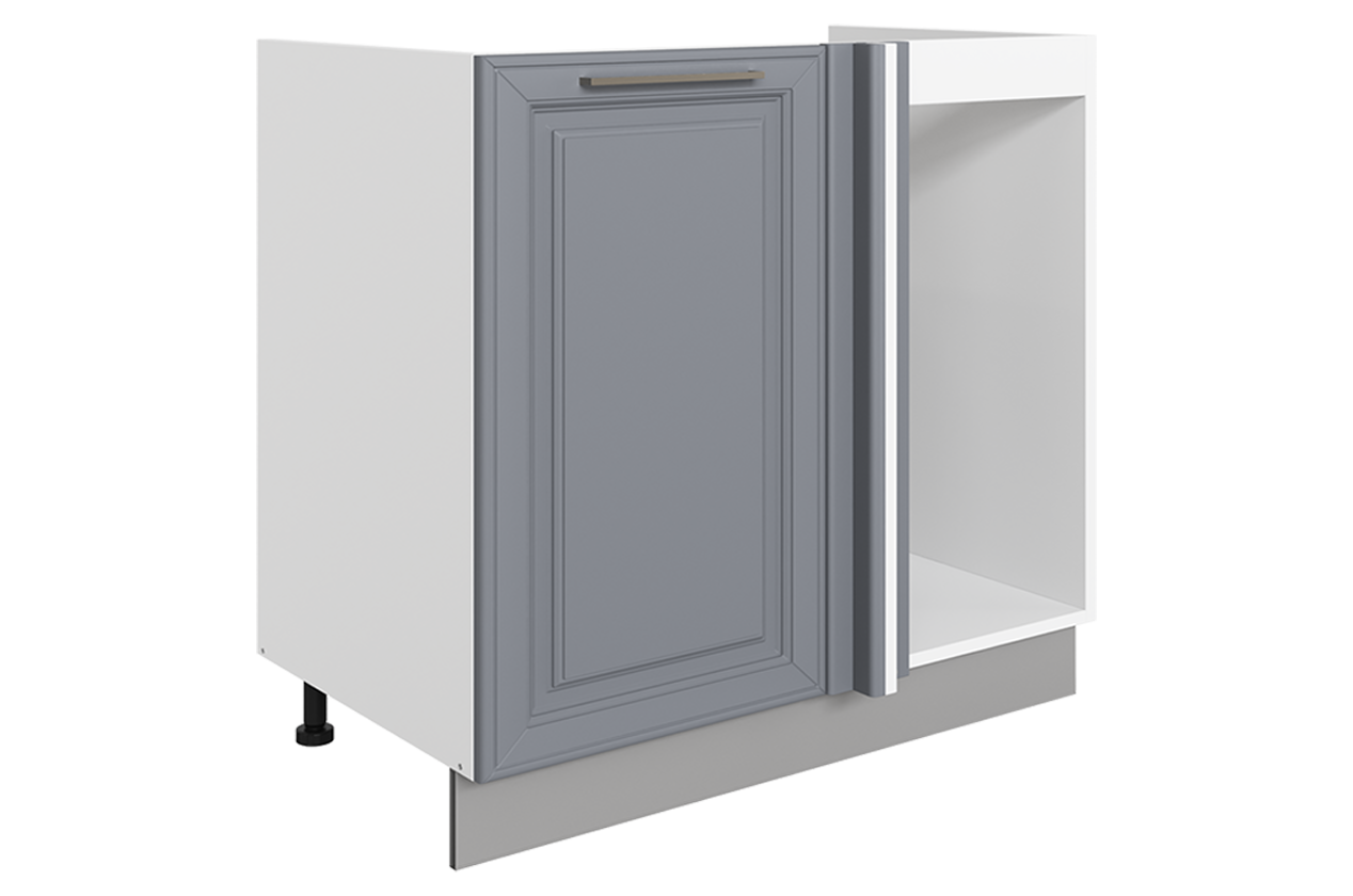 Мишель Шкаф рабочий под мойку угл. L800 (1 дв. гл.) (эмаль)