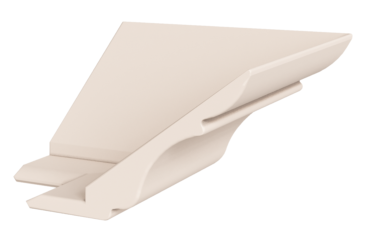 Элемент карниза концевой наружный (90 град.) Мишель