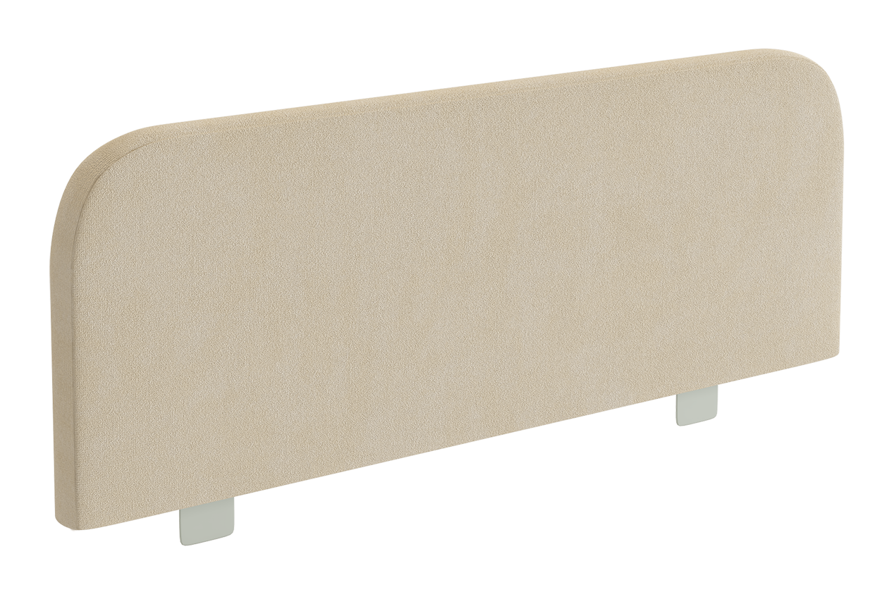 Ограничитель для кровати мягкий (крем (велюр))