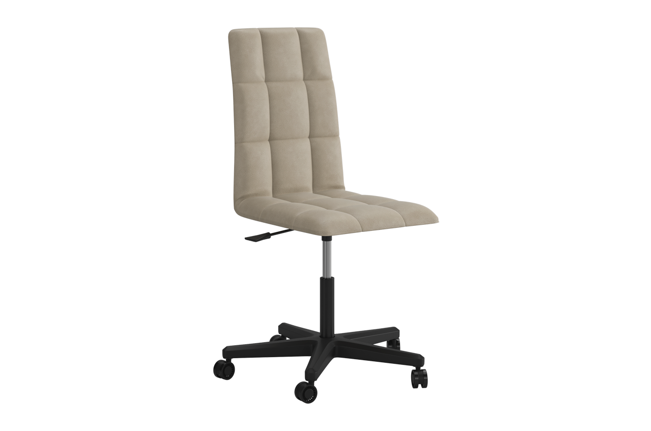 Стул Турин Т3 (светло-серый (экокожа)/черный)