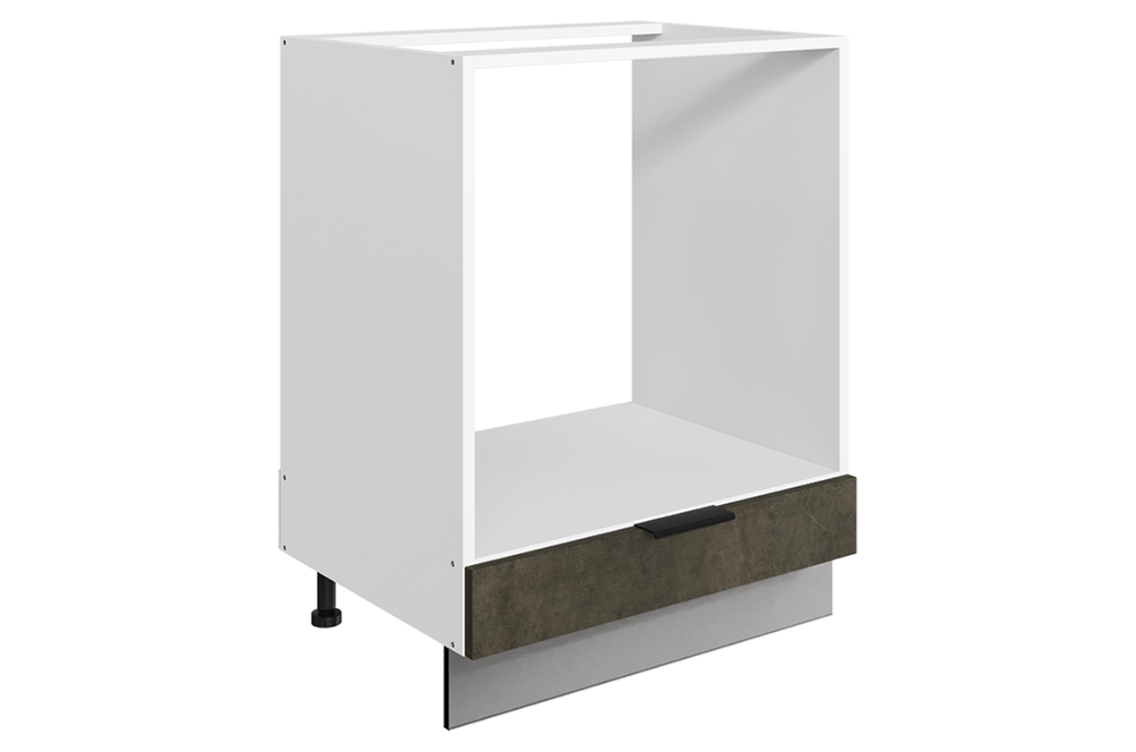 Стоун Шкаф рабочий под духовку L600 (1 ящ.)