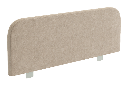 Ограничитель для кровати мягкий (капучино (велюр))