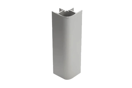 Профиль соединительный для цоколя Н150 угол 90 внешний Кухня (титан)