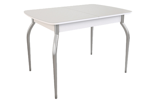 Стол обеденный раздвижной Танго (белый/белый)