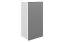 Марта Шкаф навесной L400 Н900 (1 дв. гл.)
