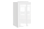 Кристи Шкаф навесной L450 Н720 (1 дв. гл.) (эмаль)