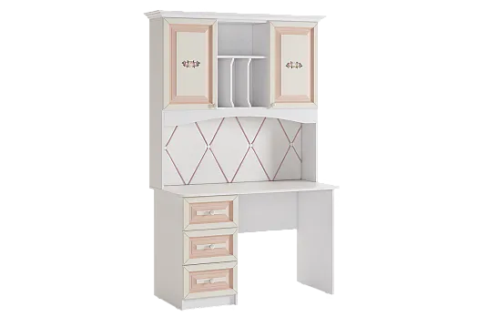 Стол Алиса К1 (белый/крем)