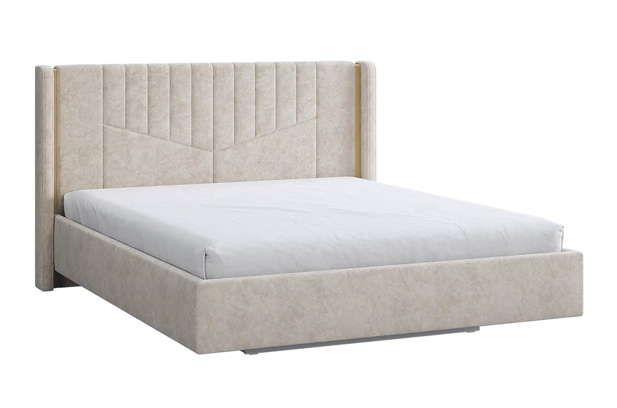 Каркас кровати Диор 160х200 см (кашемир суфле (велюр))