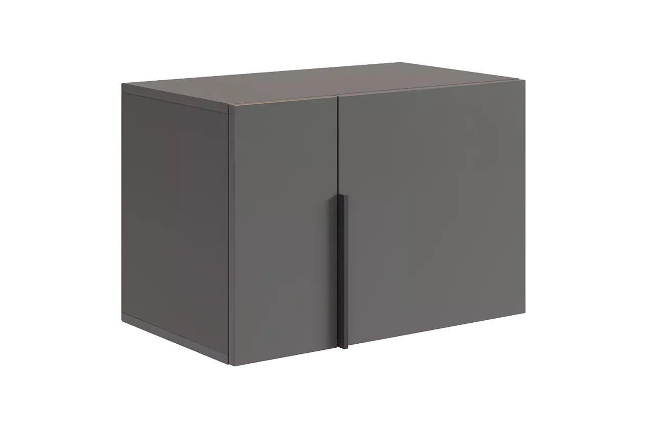 Баско Антресоль двухдверная L600 (графит)