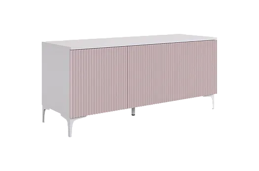 Зефир Тумба 115.01 (белое дерево/пудра розовая (эмаль))