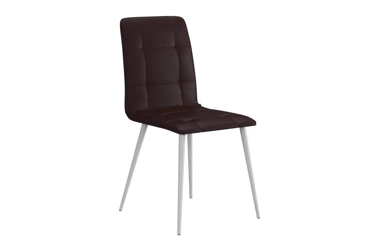 Стул Мартин Т1 (кофе (экокожа)/белый)