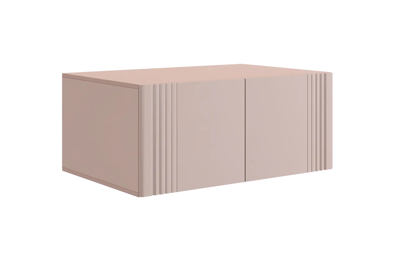 Катрин Антресоль двухдверная 116.01 (кашемир/фрапучино матовый)