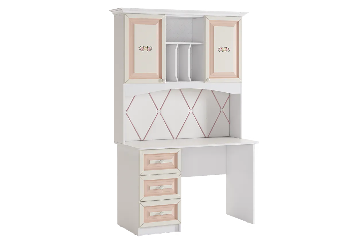 Стол Алиса К1 (белый/крем)